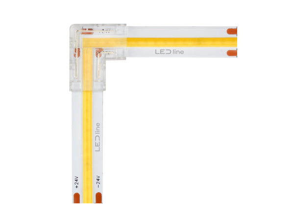LED line PRIME COB strip CLICK CONNECTOR double 10mm 2 PIN type L - Image 2