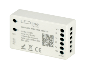 VARIANTE Controller 12V/24V 15A RF WIFI TUYA RGBCCT PRIME