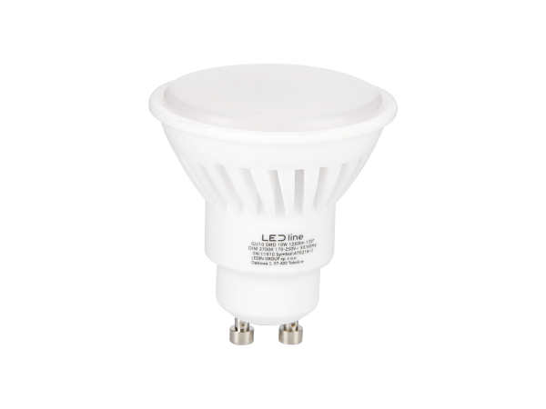 LED bulb GU10 2700K 10W 1250lm 230V 120° DIM Ceramic PRIME