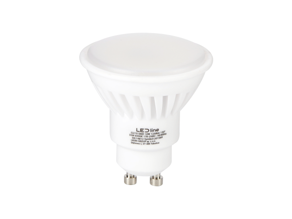 LED bulb GU10 6500K 10W 1250lm 230V 120° DIM Ceramic PRIME
