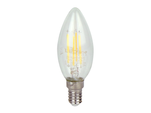 LED bulb E14 2700K 6W 720lm 230V 360° FILAMENT C35 Glass LITE