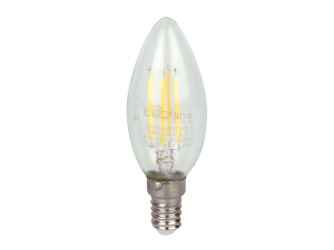 LED bulb E14 4000K 6W 720lm 230V 360° FILAMENT C35 Glass LITE