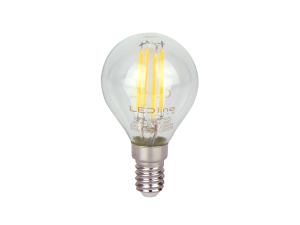 LED bulb E14 4000K 4W 480lm 230V 360° FILAMENT G45 Glass LITE