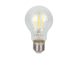 LED Bulb E27 4000K 4W 480lm 230V 360° FILAMENT A60 Glass LITE