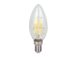 LED bulb E14 2700K 5W 600lm 230V 360° FILAMENT C35 DIM Glass LITE