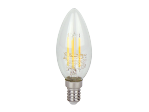 LED bulb E14 4000K 5W 600lm 230V 360° FILAMENT C35 DIM Glass LITE