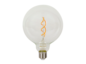 LED bulb E27 1800K 4W 230lm 230V 360° FILAMENT G125 DIM Glass PRIME