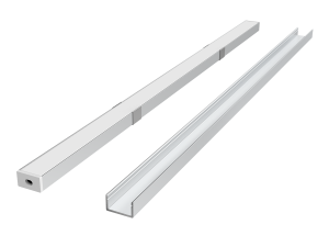 LED line PRIME Aluminum Profil Surface Silver 2m - set