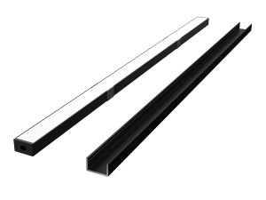 LED line PRIME Aluminum ProfileSurface Black 2m - set