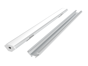 LED line PRIME Aluminum Profile Corner Silver 2m - set