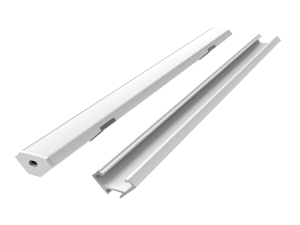LED line PRIME Aluminum Profile Corner White 2m - set
