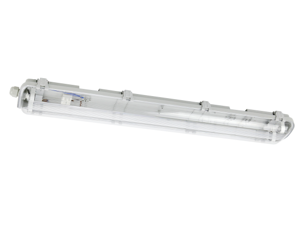 Hermetic luminaire VANTA 2x60cm T8 LED ABS/PS
