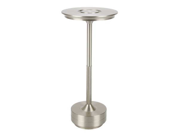 Table lamp CAMELIA 2,5W 250lm CCT IP20 silver 2x2000mAh