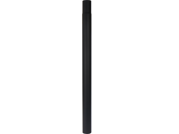 Extrension 1m for Lighting split pole black