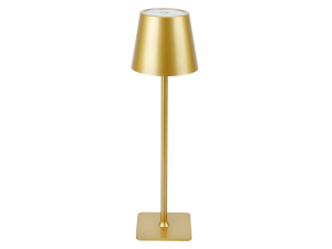 Table lamp TAZA 3,5W 400lm CCT IP54 gold 2x2000mAh