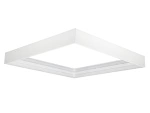 LED line PRIME Surface mounting frame 60x60 white H70mm