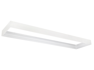 Mounting frame for panels 120x30 H70mm white Prime