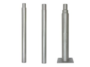 Lighting split pole 3m grey PRIME