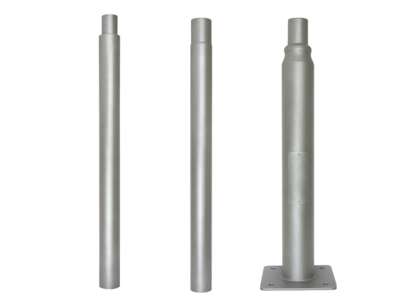 Lighting split pole 3m grey PRIME