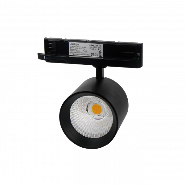 Track light LUMICANTO 12-42W CCT 36/60° black PRIME