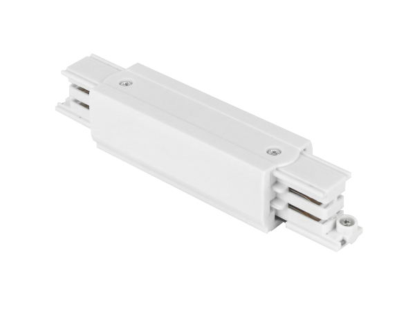 Connector I linear for 3 phase track LUMICANTO white with feeding PRIME