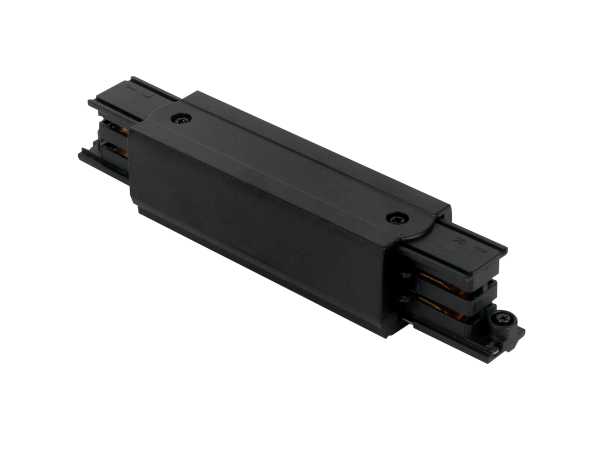 Connector  I linear for 3 phase track LUMICANTO black with feeding PRIME