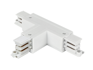 Connector T for 3 phase track LUMICANTO left white with feeding option PRIME