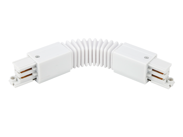 Flexible connectorfor 3 phase track LUMICANTO white PRIME