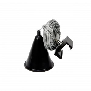 Sling 8m with self-regulation for 3 phase track LUMICANTO black PRIME