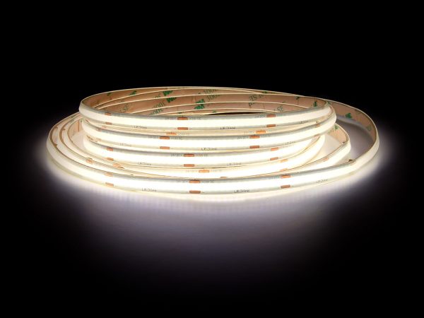 LED strip 320 COB 24V 3000K 8W IP66 9mm 5m 800lm/m PRIME - Image 6