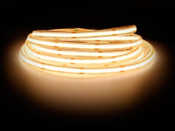 LED strip 320 COB 24V 3000K 5W IP66 9mm 5m 500lm/m PRIME - Image 7