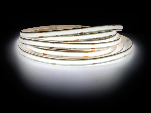 LED strip 320 COB 24V 6500K 5W IP20 8mm 30m 500lm/m PRIME - Image 7