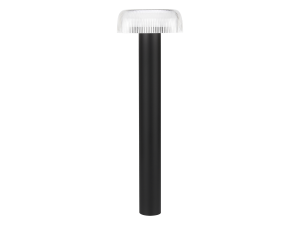 Suntis Solar Garden Light 3000K 170lm 2Ah USB-C Round IP54 Black PRIME