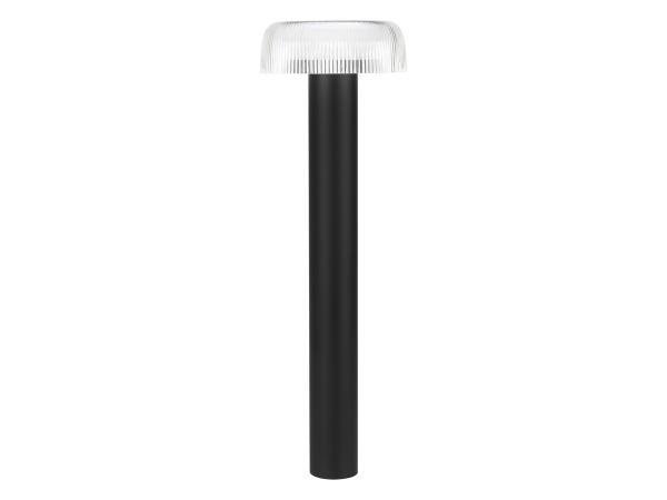 Suntis Solar Garden Light 3000K 170lm 2Ah USB-C Round IP54 Black PRIME