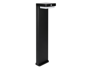 Suntis Solar Garden Light 3000K 220lm 2Ah USB-C Square IP54 Black PRIME