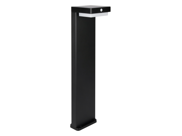 Suntis Solar Garden Light 3000K 220lm 2Ah USB-C Square IP54 Black PRIME