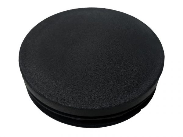 End cap for folding pole black