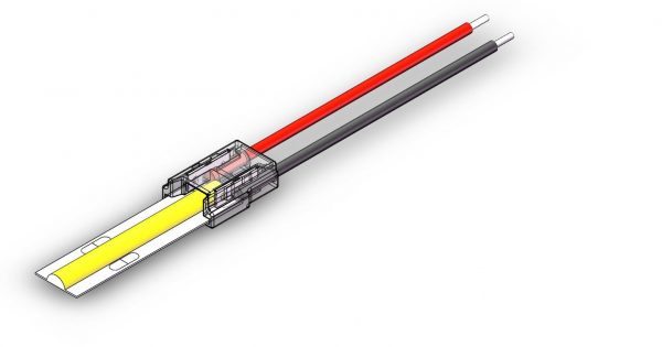 Fast Connector 3rd Gen. SMD/COB 2pin 8mm 6A PCB-wire 15cm PRIME - Image 6