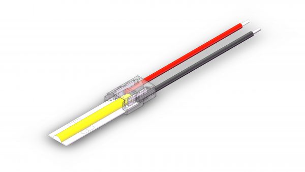 Fast Connector 3rd Gen. SMD/COB 2pin 8mm 6A PCB-wire 15cm PRIME - Image 2