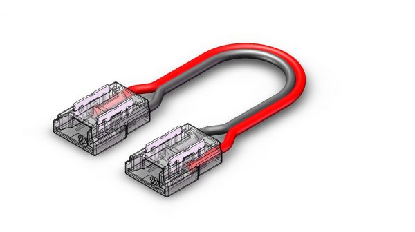 Fast Connector 3rd Gen. SMD/COB 2pin 8mm 6A PCB-wire 15cm-PCB PRIME - Image 4
