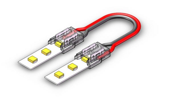 Fast Connector 3rd Gen. SMD/COB 2pin 8mm 6A PCB-wire 15cm-PCB PRIME - Image 2