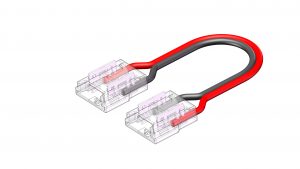 Fast Connector 3rd Gen. SMD/COB 2pin 10mm 6A PCB-wire 15cm-PCB PRIME