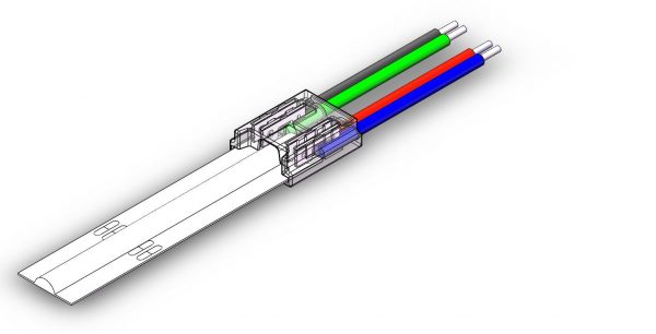 Fast Connector 3rd Gen. COB 4pin 10mm 4A PCB-Wire 15cm PRIME - Image 5