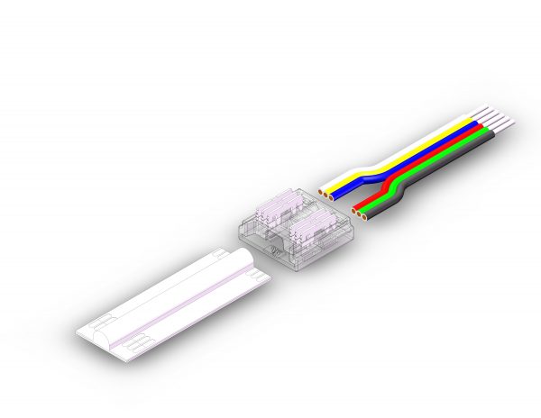 Fast Connector 3rd Gen. COB 6pin 12mm 4A PCB-wire 15cm PRIME - Image 2