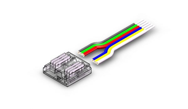 Fast Connector 3rd Gen. COB 6pin 12mm 4A PCB-wire 15cm PRIME - Image 4