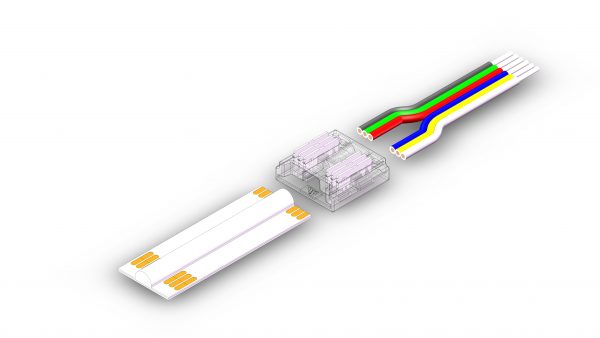 Fast Connector 3rd Gen. COB 6pin 12mm 4A PCB-wire 15cm PRIME - Image 5