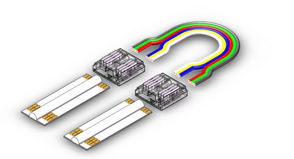 Fast Connector 3rd Gen. COB 6pin 12mm 4A PCB-wire 15cm-PCB PRIME - Image 4