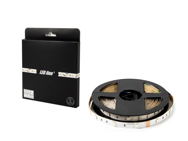 LED strip 150/5m SMD 12V RGB 7,2W IP20 10mm 5m PRIME - Image 2