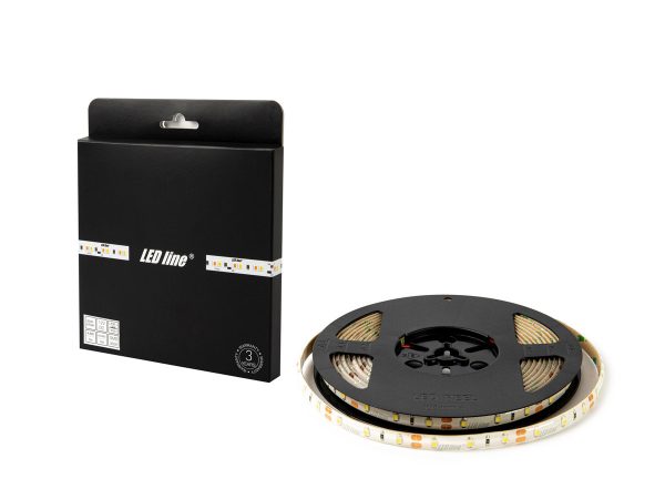 LED strip 300/5m SMD 12V 6500K 4,8W IP65 8mm 5m 480lm/m LITE - Image 2