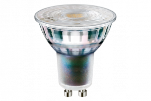 LED bulb GU10 2700K 5,5W 500lm 230V 60° DIM Glass LITE